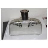 Sterling Silver Overlay Bottle