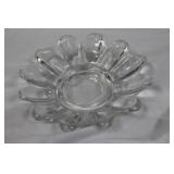 An Indiana Crystal Glass Candle Holder