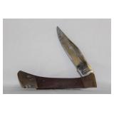 An Old Wood Handle Pocket Knife