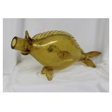 An Amber Glass Fish