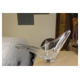 Signed Daum, France Center Glass Bowl