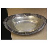Silverplate Reticulated Vegetable Bowl