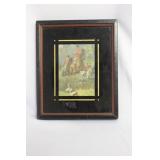 A Framed Hunting Print