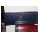 US Mint Silver Coin Set Box