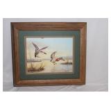 A Framed Duck Print