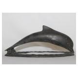 A Metal Dolphin Knocker