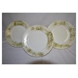 Lot of 3 Bavaria Bread Plates