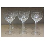 Set of 6 Wine goblets