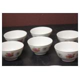 Lot of 6 Chinese Bowls - Signed