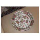 Large Chinese Rose Medallion Plate