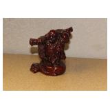Chinese Red Resin Buddha