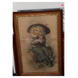 A Victorian Picture of a Young Cute Girl