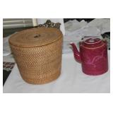 Antique/Vintage Chinese Porcelain Teapot