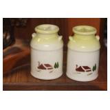 Pair of Midcentury Salt and Pepper Shakers