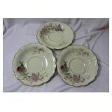 Lot of 3 Rosenthal Saucers