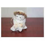 A Carved Angel Figure