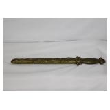 A Vintage Chinese Sword Form Dragon Letter Opener