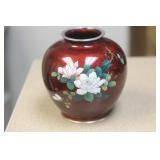 Japanese Sato Cloisonne Vase