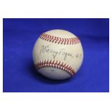 Signed Michkey Fuqua Baseball