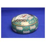Gold Imari Porcelain Box