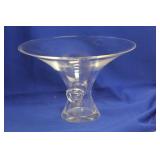 Signed Steuben Trumpet Glass Vase