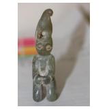 Chinese Jade Small Kneeling Figurine