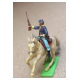 Plastic Horse Soldiers on Metal Base