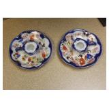 Pair of Japanese Candle Holders