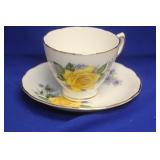 English Bone Chine Royal Vale Cup and Saucer