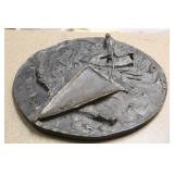 Signed Bronze Plaque