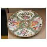 Rose medallion plate