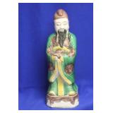 Antique Chinese Bisque Porcelain Figure