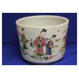 Chinese Famille Verte Porcelain Planter