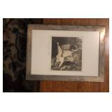 Vintage Black and White Photograph