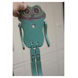 Articulated Wooden Frog