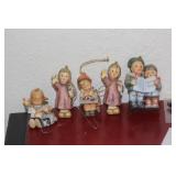 Lot of 5 Hummel Ornaments