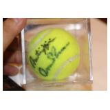 Martina Hingis Signed Tennis Ball