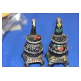 Cast Iron Stove form Salt and Pepper Shakers