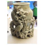 Large Chinese Soapstone Vase