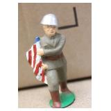 Cast Iron Lead Soldier