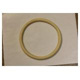 Antique Bone Carved Bangle Bracelet