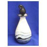 Signed Gozo Glass Perfume Bottle
