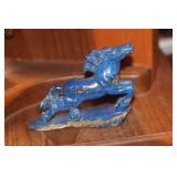 Chinese Lapis Lazuli Gemstone Horse