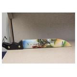 Decorative Hand Painted Wooden Knife