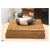 A Duck Cigar/Tobacco Box