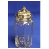 Antique Ornate Sterling Mark Top Bottle
