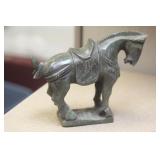 Jade or Similar Hardstone horse