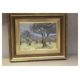 Vintage Oil on Board by Tholance