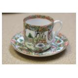 Chinese cup and saucer