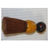 Vintage Black Americana Wood Brush